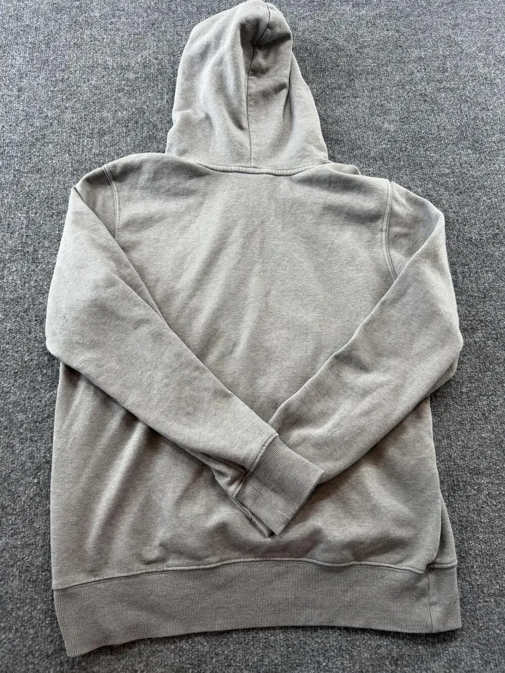 The North Face Hoodie Mens Medium Gray Bear Graphic Pullover Fleece Sweatshirt